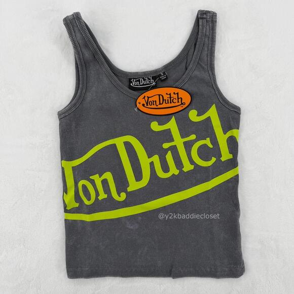 Von Dutch Tops - Von Dutch Tank Top (Size S)
